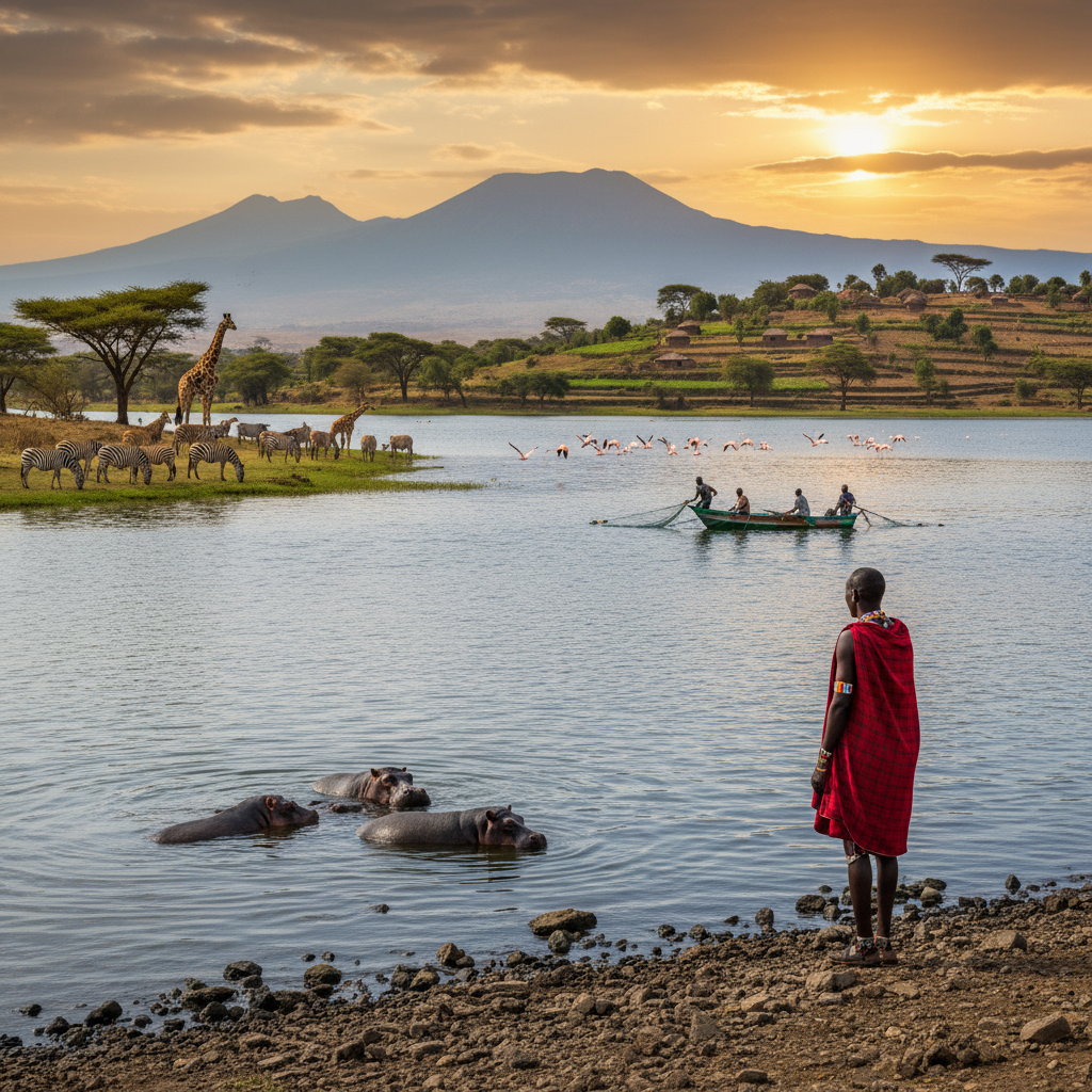 Les secrets du lac de Naivasha : entre nature sauvage et culture locale